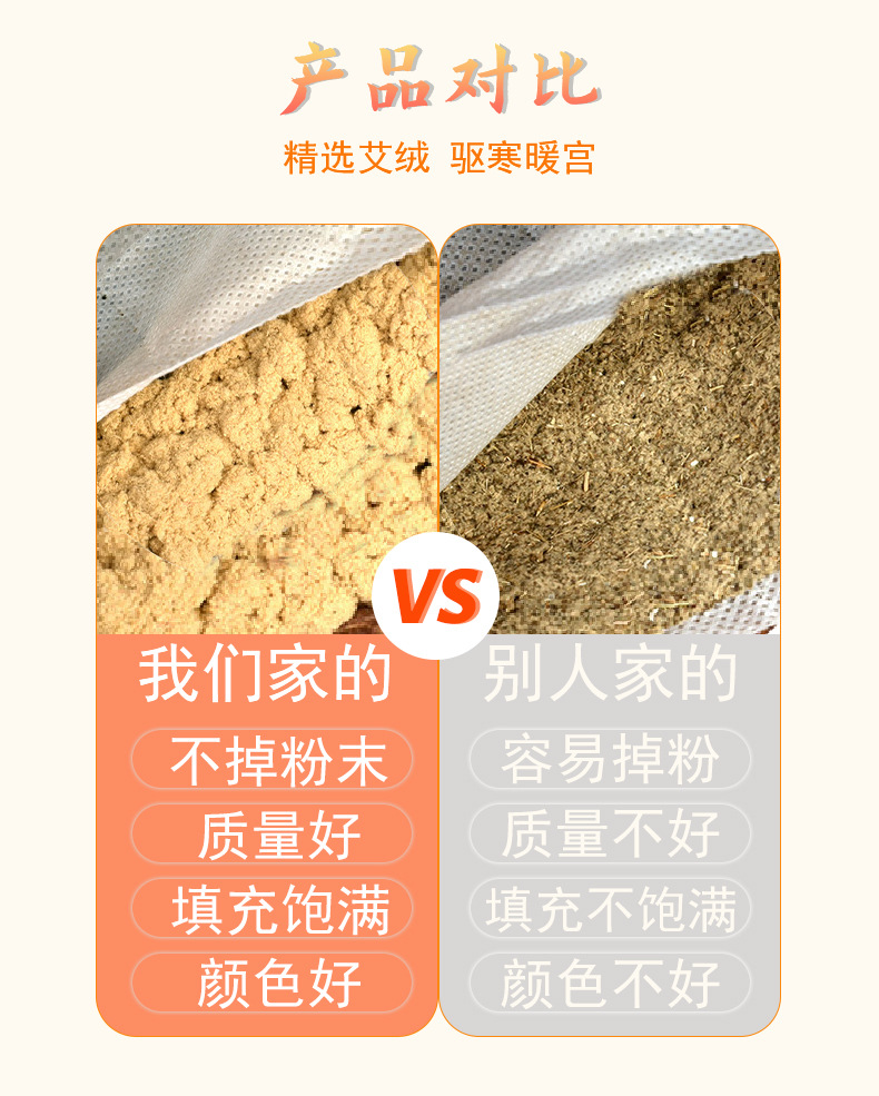 艾绒包中药包热敷艾草包发热盐包电加热护具内胆片艾绒片批发代发