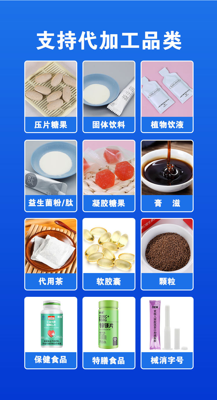 跨境辅酶Q10软胶囊维生素胶囊保健食品 OEM 代加工定制