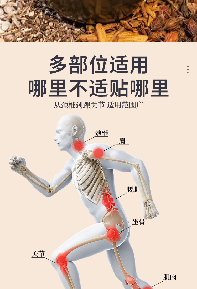 国药世家田氏热敷膏颈肩腰腿不适膝盖关节疼痛贴艾草外用膏贴代发