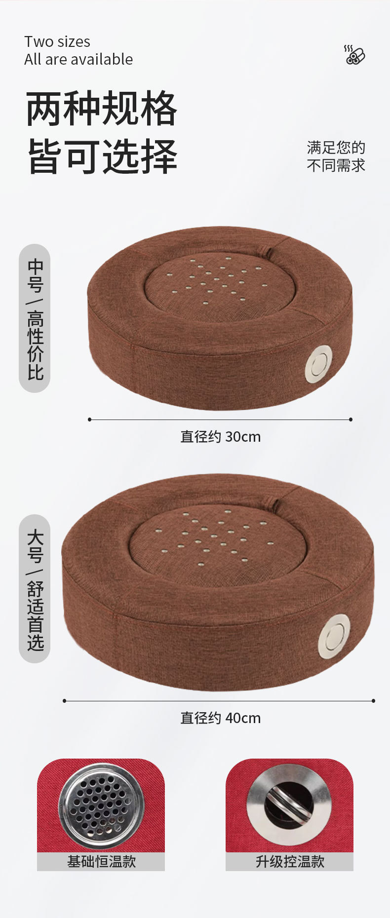 实木承重艾灸蒲团控温全身灸疗坐熏凳坐灸仪艾柱灸凳灸垫厂家批发