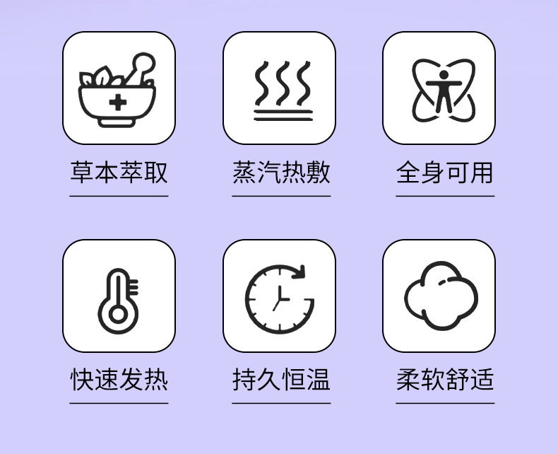 薰衣草蒸汽眼罩眼疲劳热敷叶黄素一次性睡觉遮光自发热眼罩批发